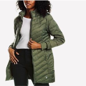 Spyder Women's Green Puffer Jacket